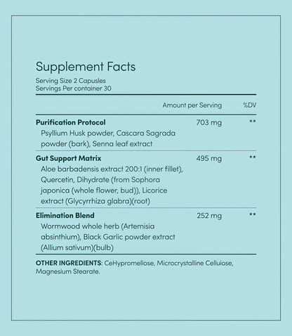 Elimipure Gut Cleanse & Restore 90 Capsules